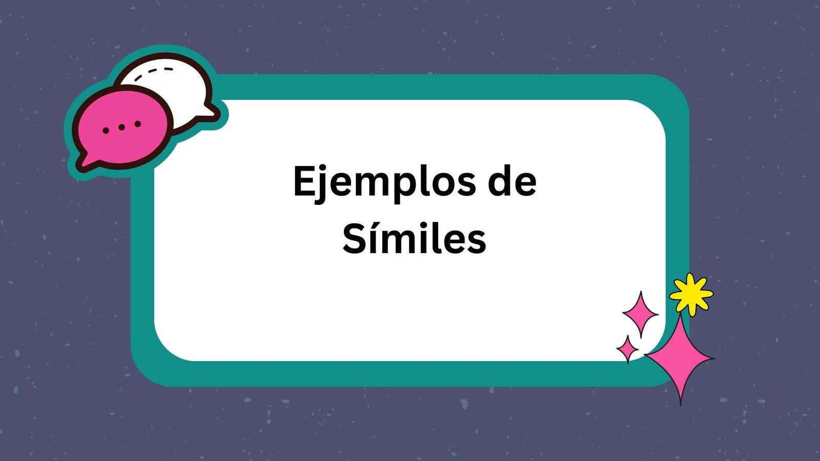 Ejemplos de Símiles