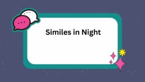 Similes in Night