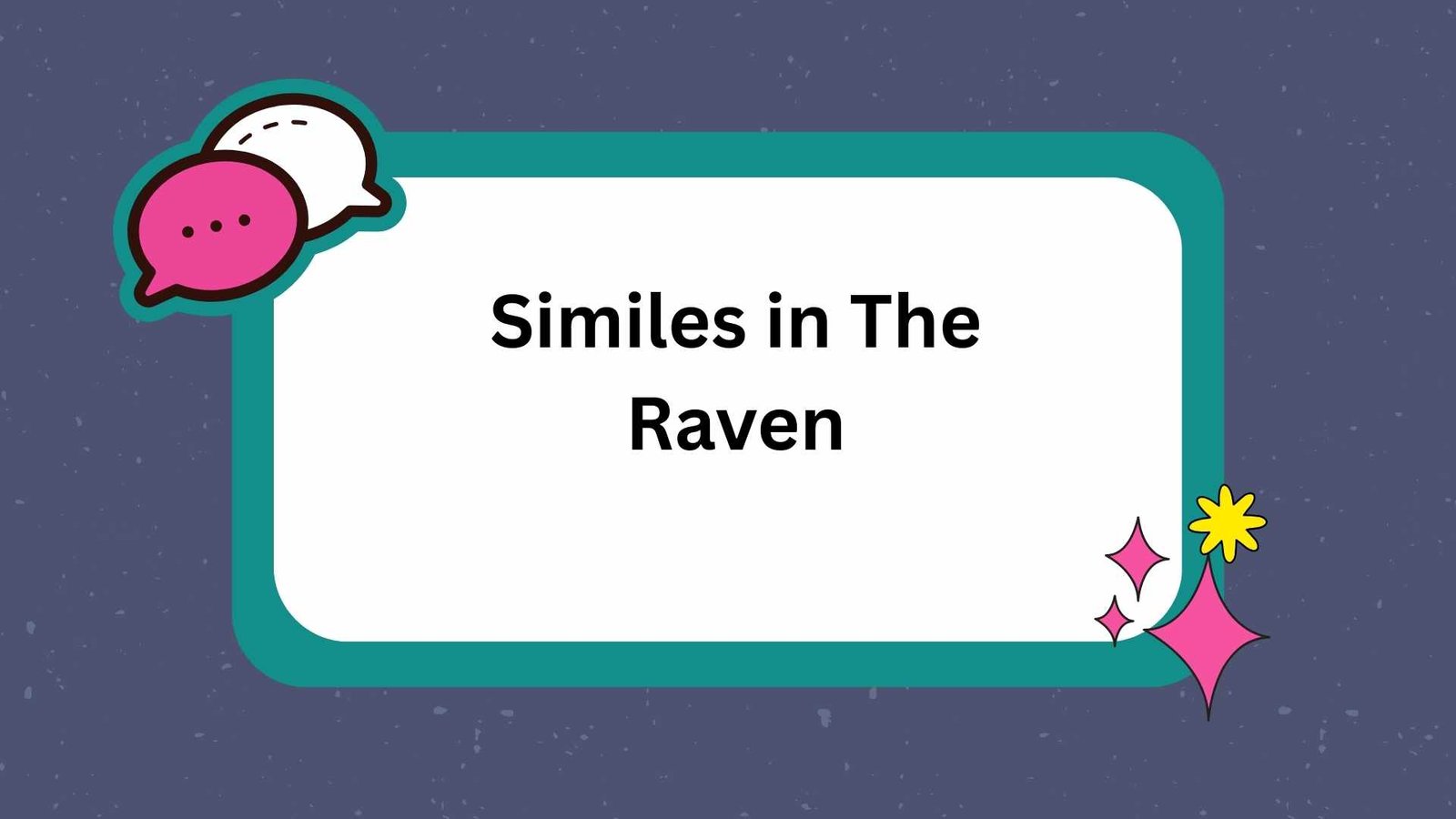 Similes in The Raven