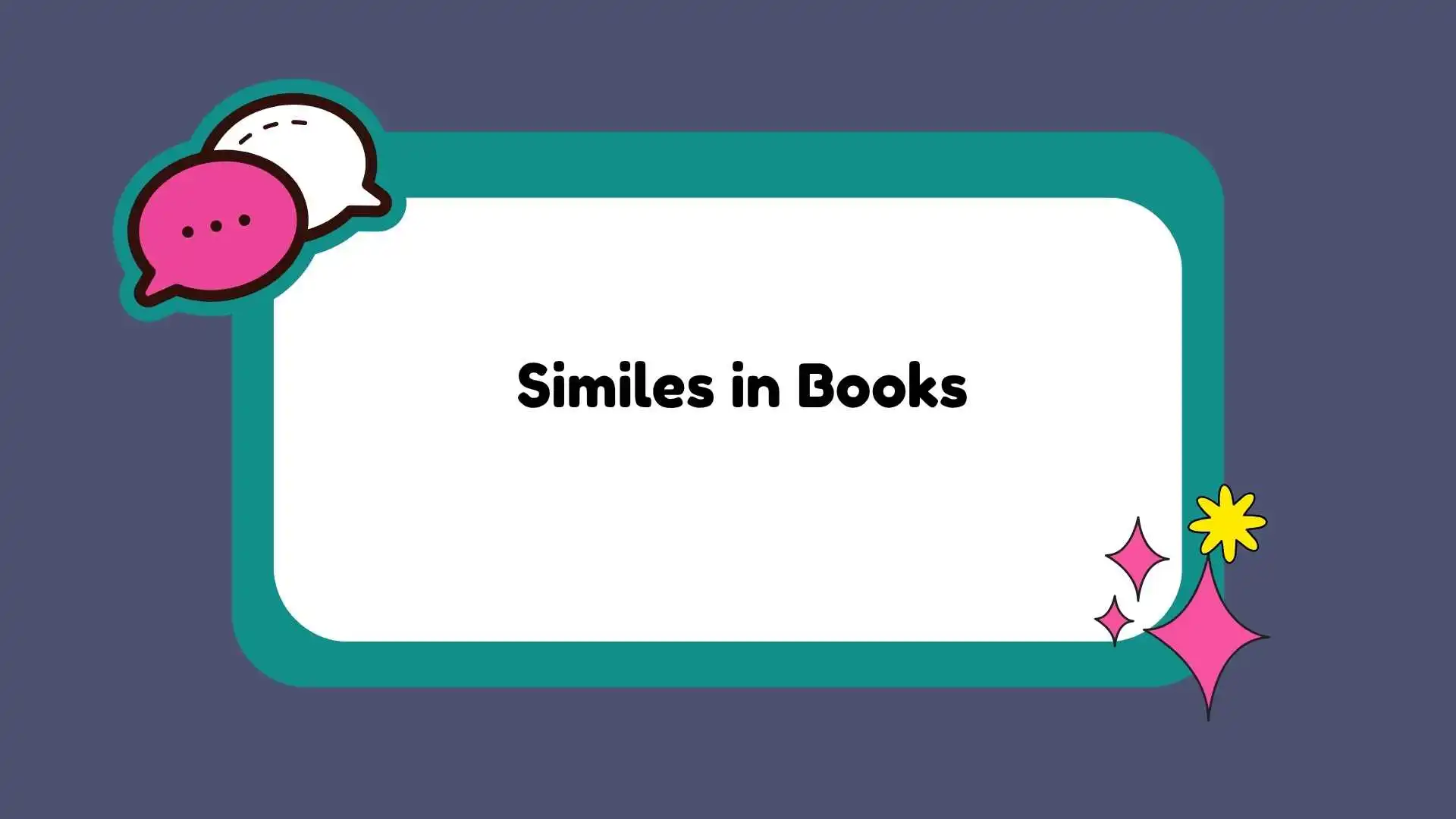 Similes in Books