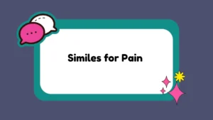 Similes for Pain