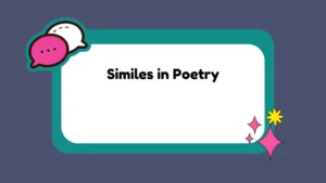 Similes in Poetry