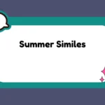 Summer Similes